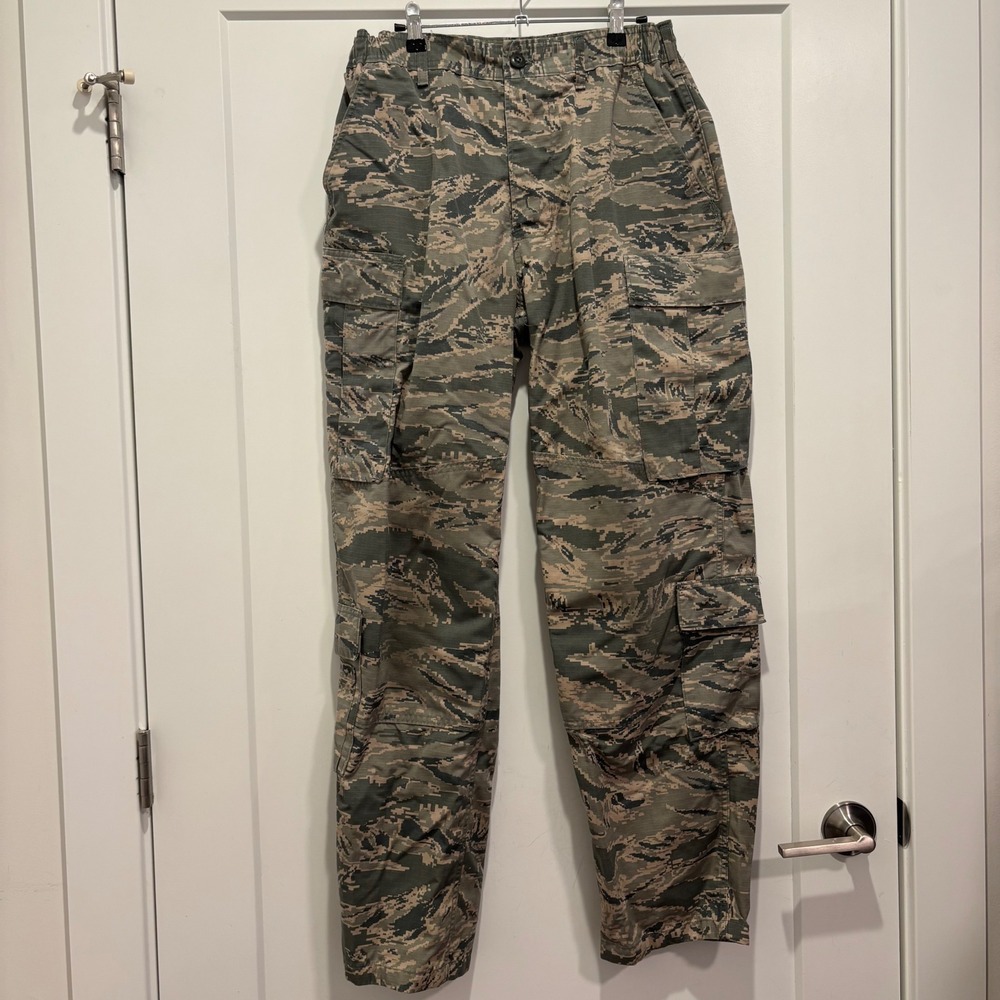 US Air Force ABU Digital Tiger Stripe Camo Cargo Pants Mens Tactical Trousers